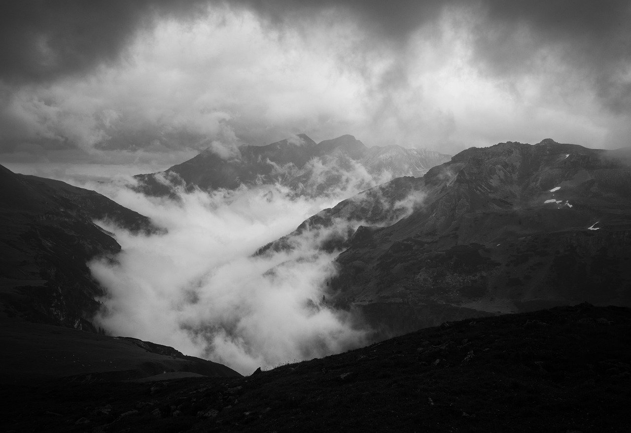 a mountain